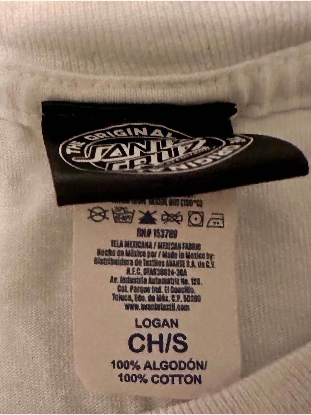 Santa Cruz White Tee - Picture 3 of 3